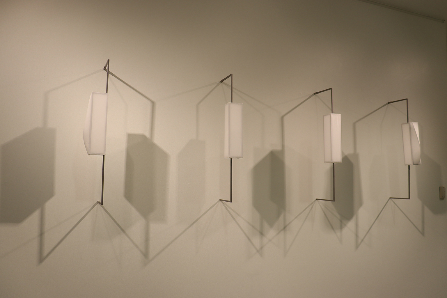 Line Interrupted SeriesInstallation View 36”h x 4”w x 14”d each