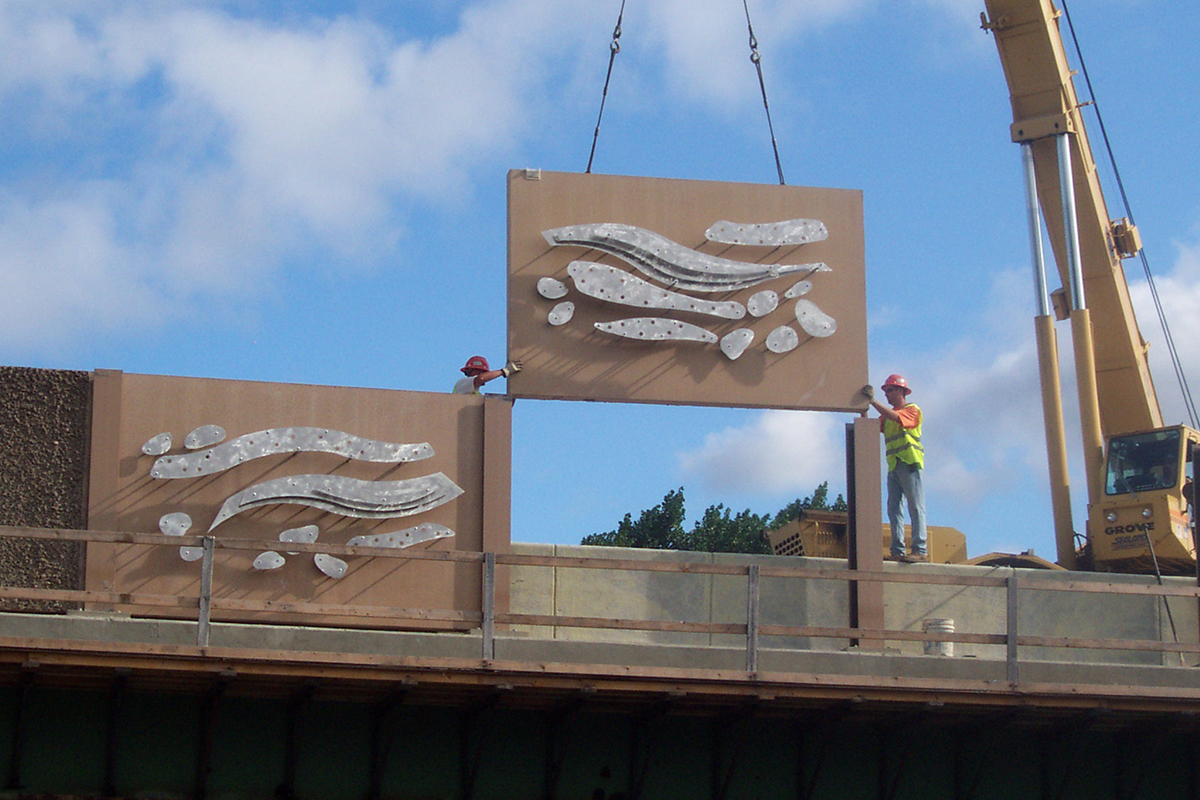 Glide Street Bridge, Rochester, NYNoise Barrier Panels