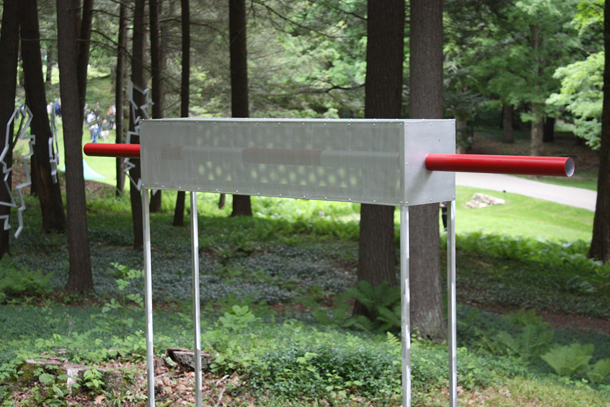 Veiled Series #1, Detail 6'h x 10'5"w. x14'd