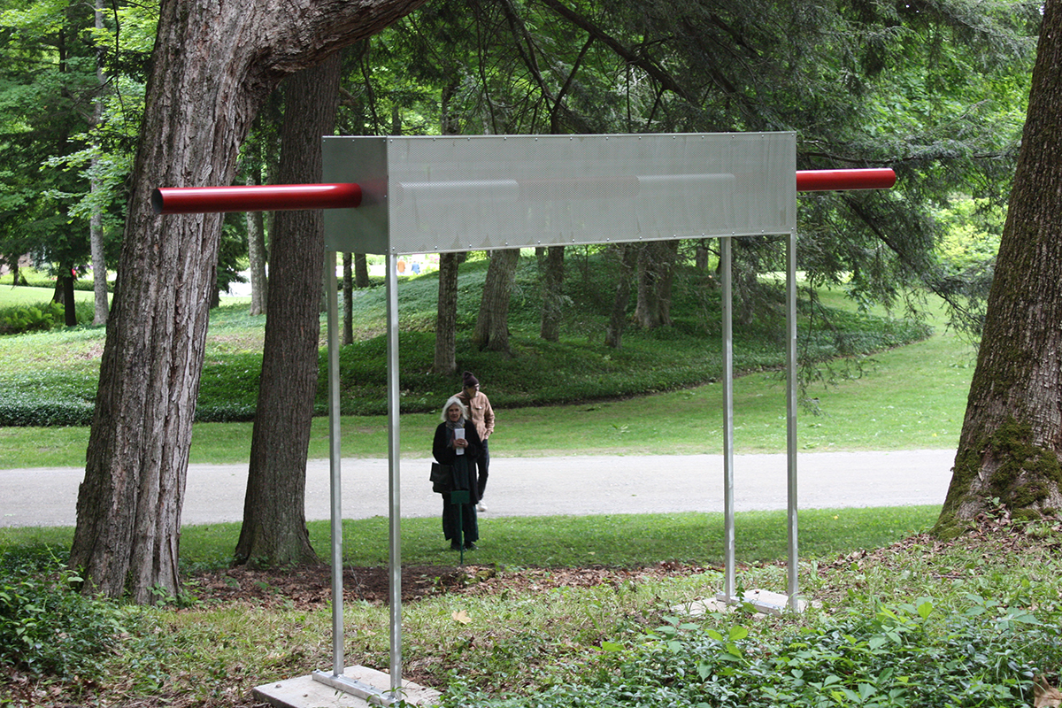 Veiled Series, #16'h x 10'5"w. x14'd