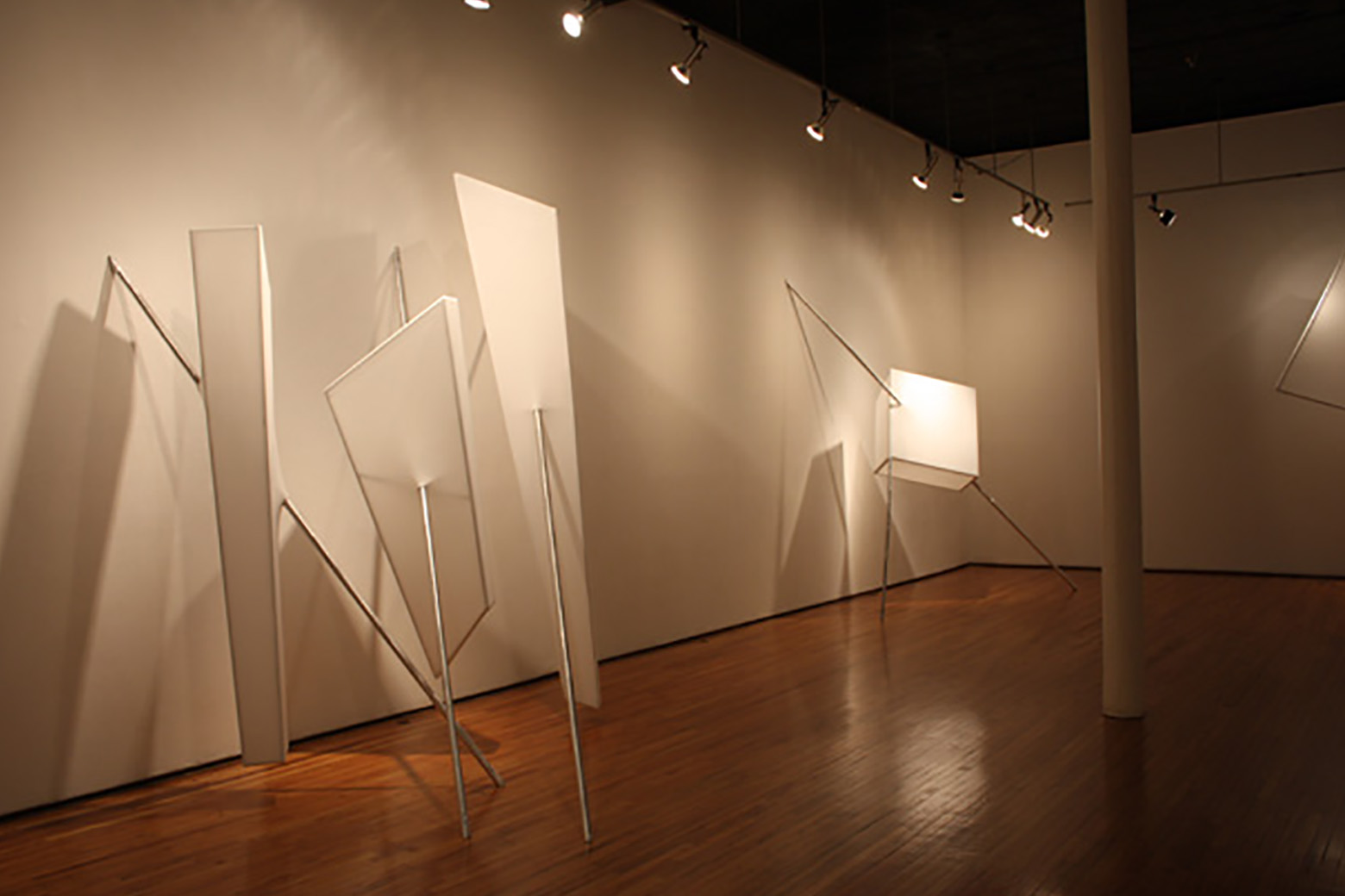 4-2-2 and Entrapped Installation View