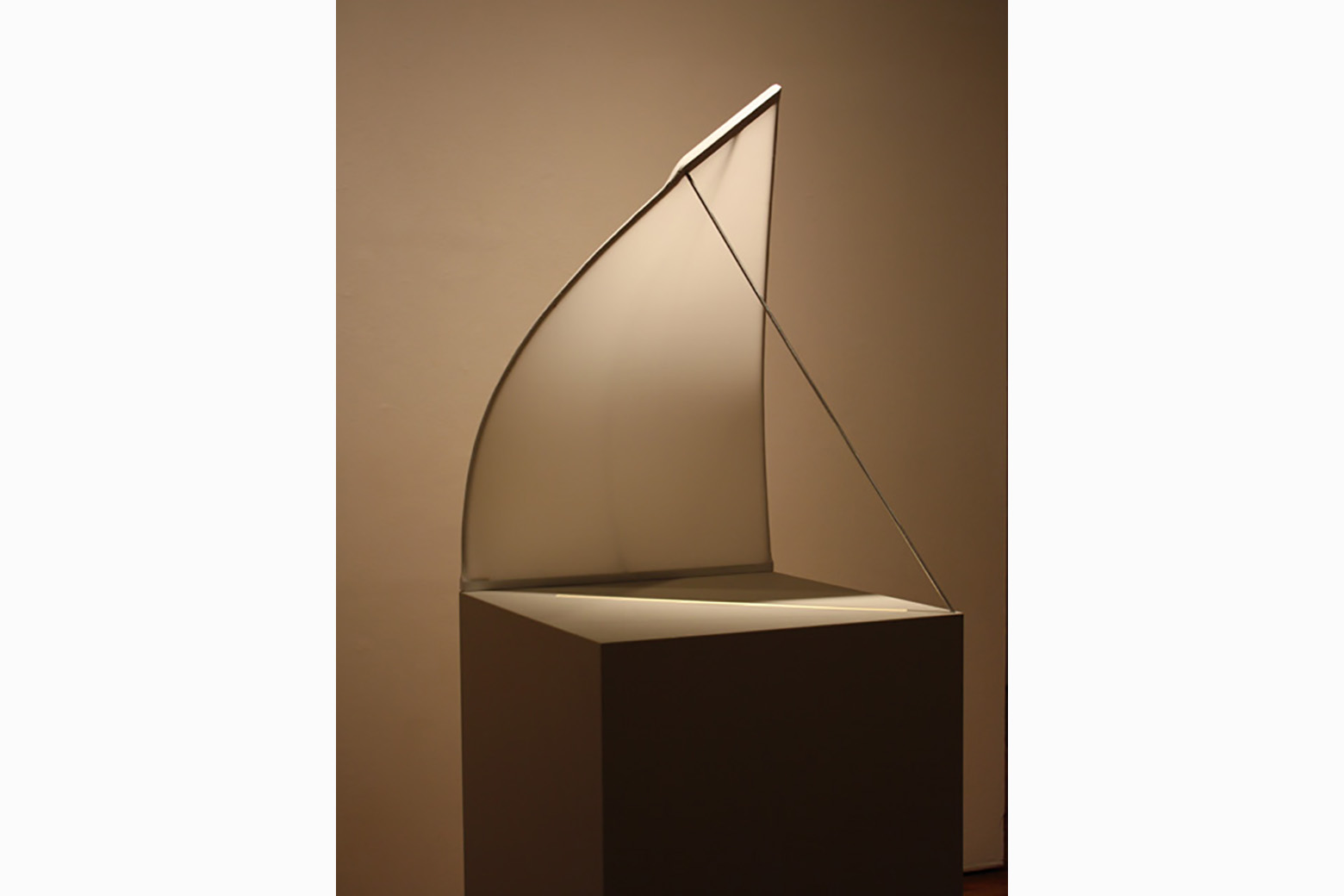 Beguiling30.5”h x 25” sq. on 48” Pedestal