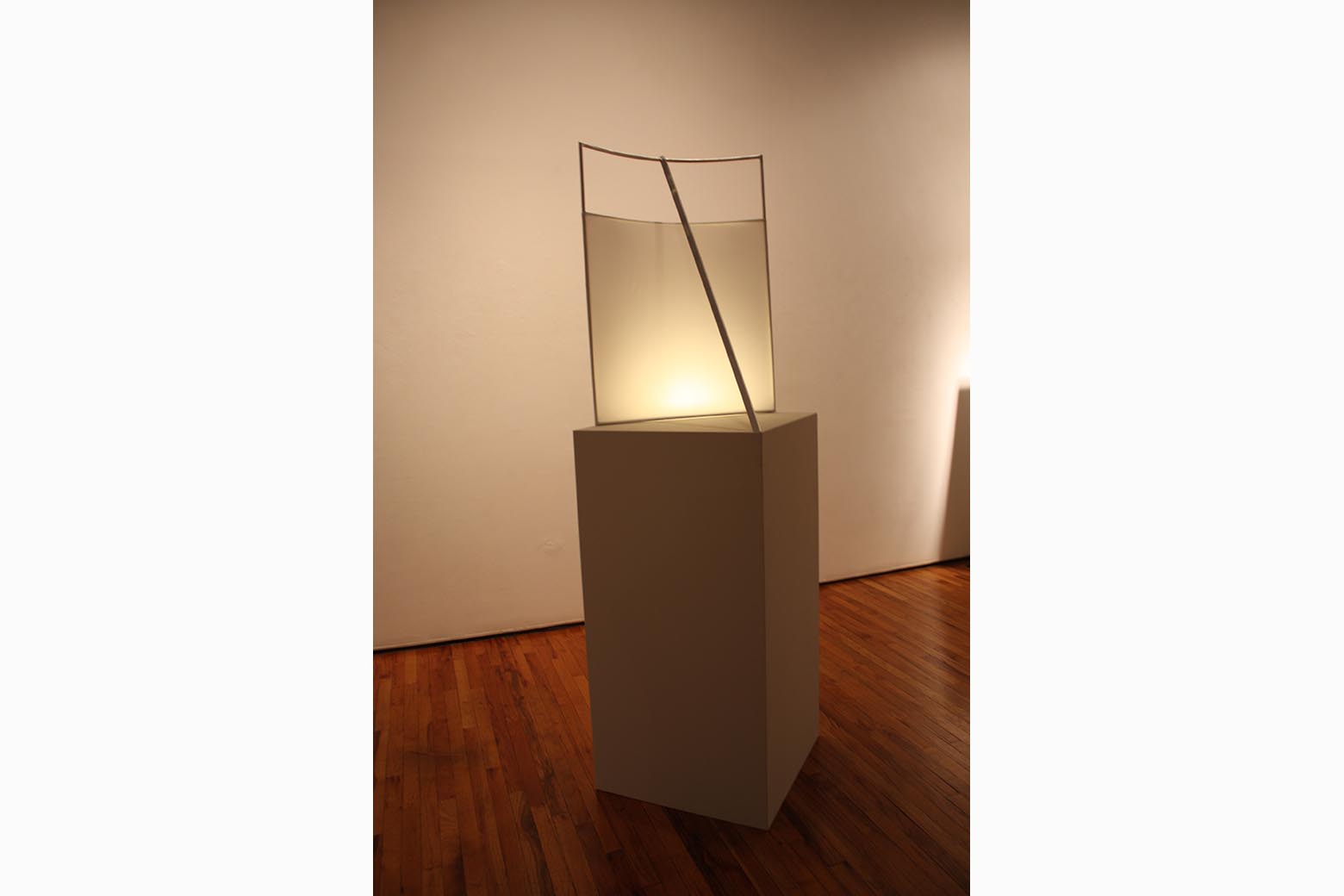 Inseperable30.5 ”h x 25” sq. on 48” Pedestal