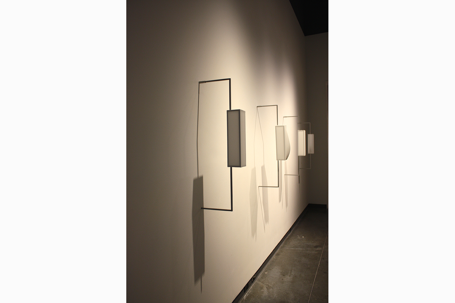 Line Interrupted Series Each 36”h x 4”w x 14”d