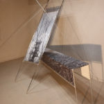 'Alteration' series
photographic images on vinyl, with aluminum, extruded plastic and grommets
9'6"h x 10' wide; 8'4" from wall at greatest distance